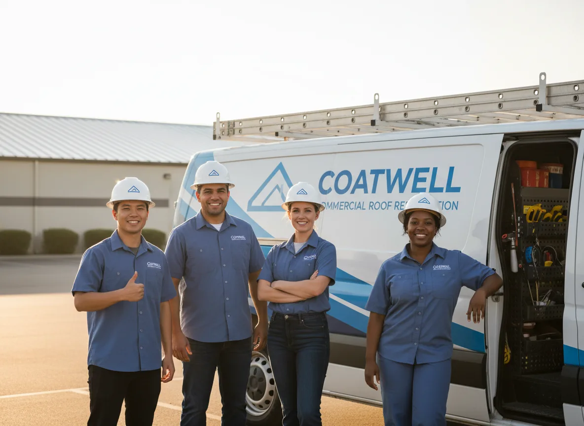 Commercial roof coating company in Lexington, MA